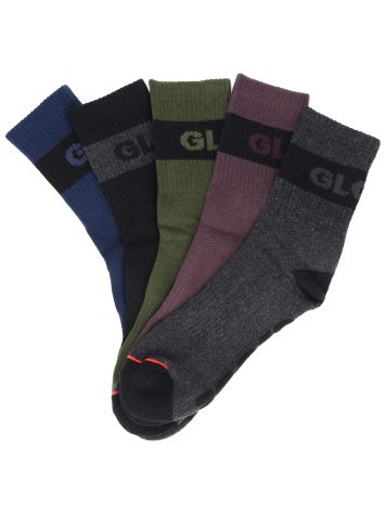 Globe Horizons Crew 5Pk 7-11 Socken