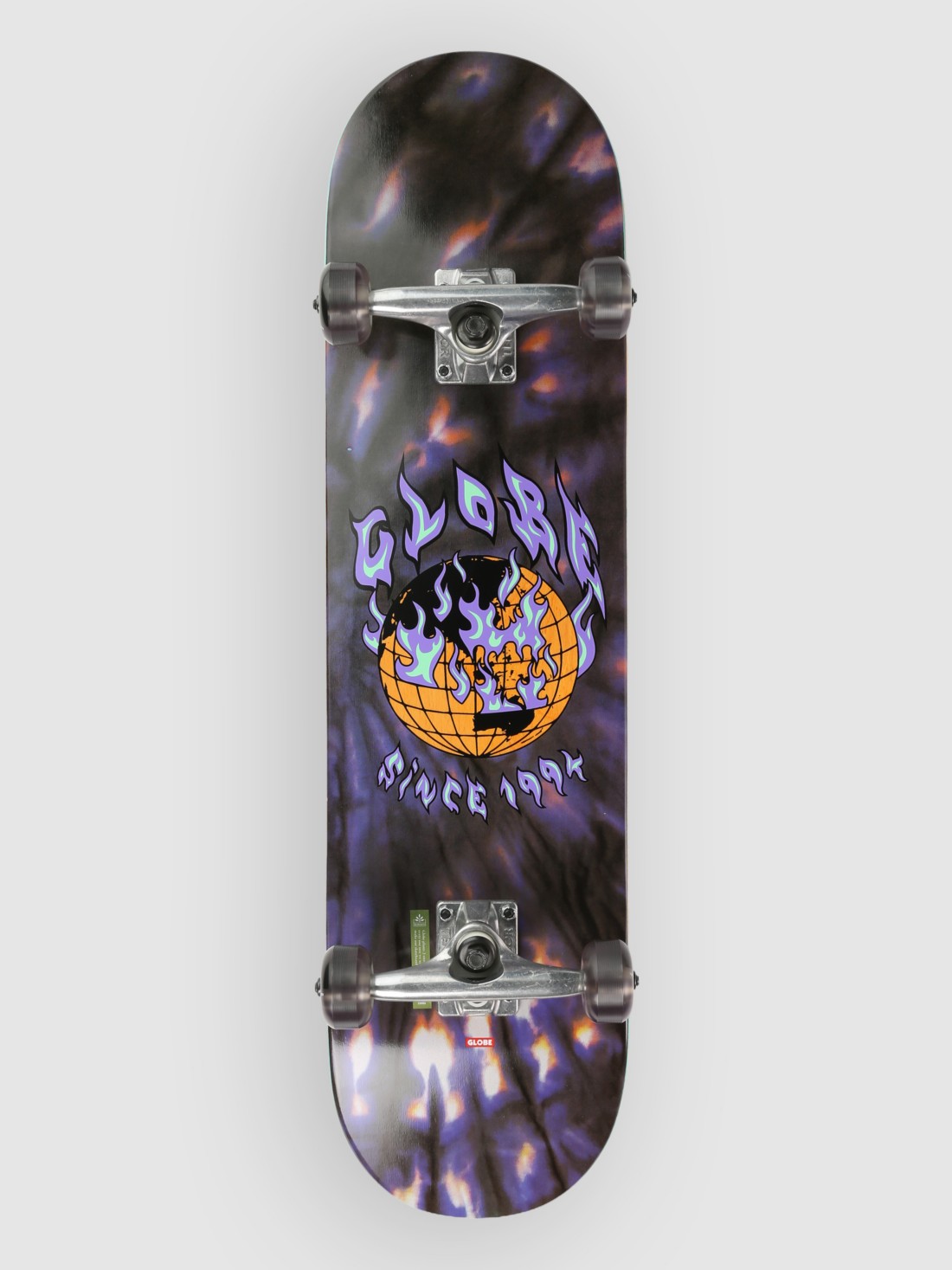 Globe G1 Ablaze 8.0" Skateboard black dye