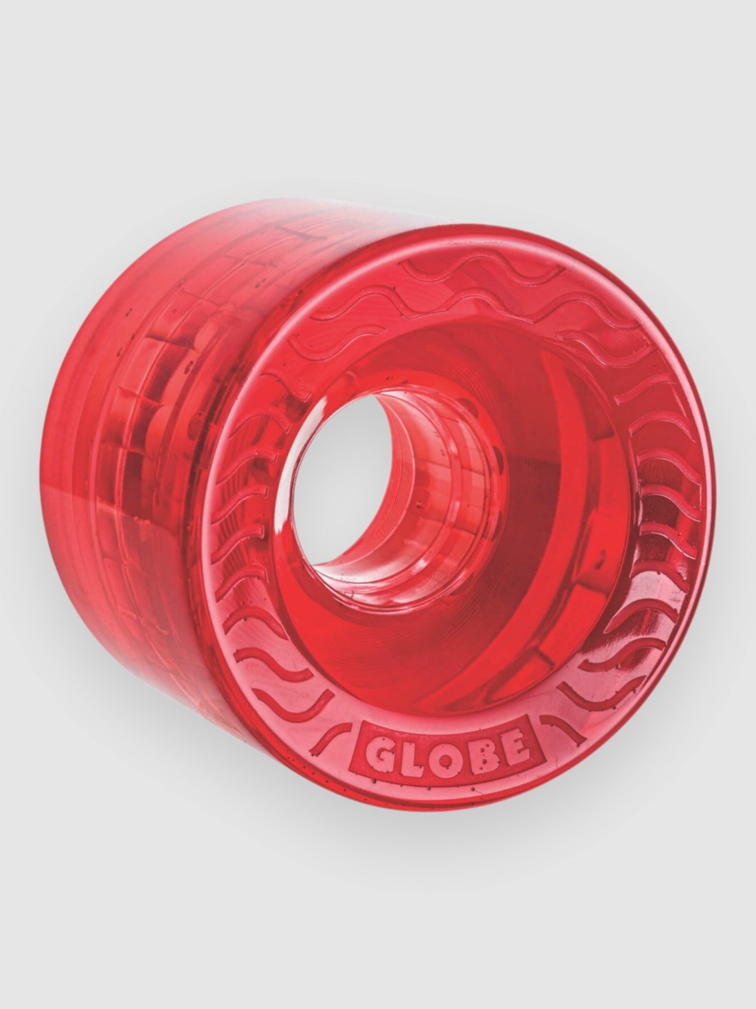 Globe Retro Flex Cruiser 58mm Wheels clear red