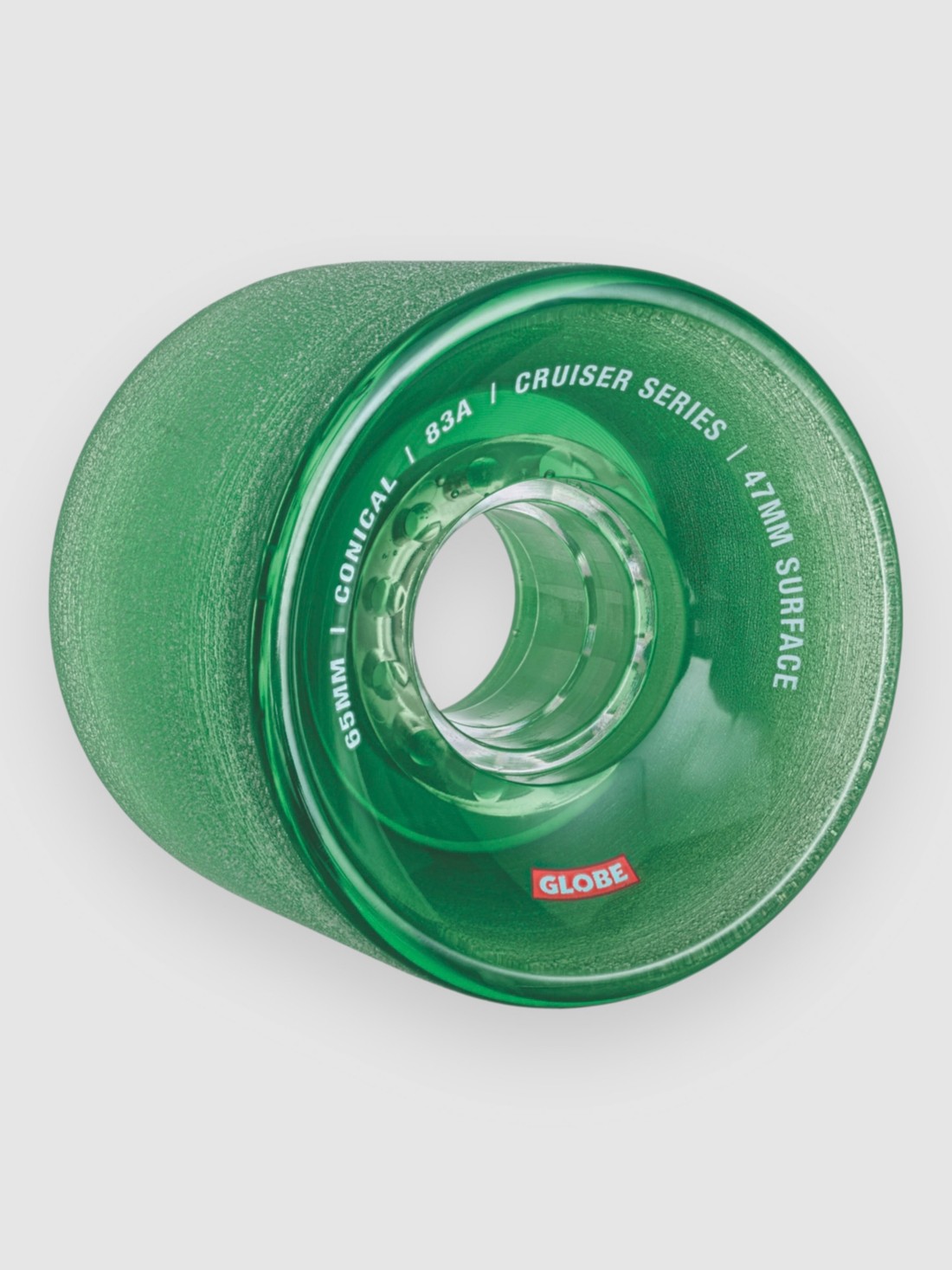 Globe Conical Cruiser 65mm Wheels clear forest
