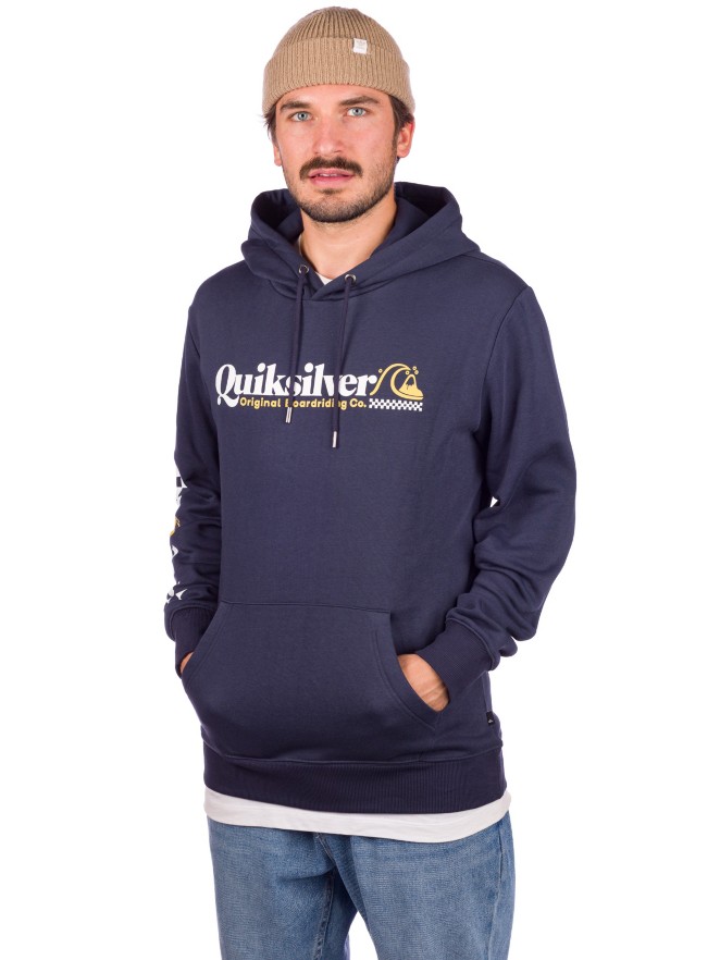 Quiksilver Check Yo Self Screen Hoodie