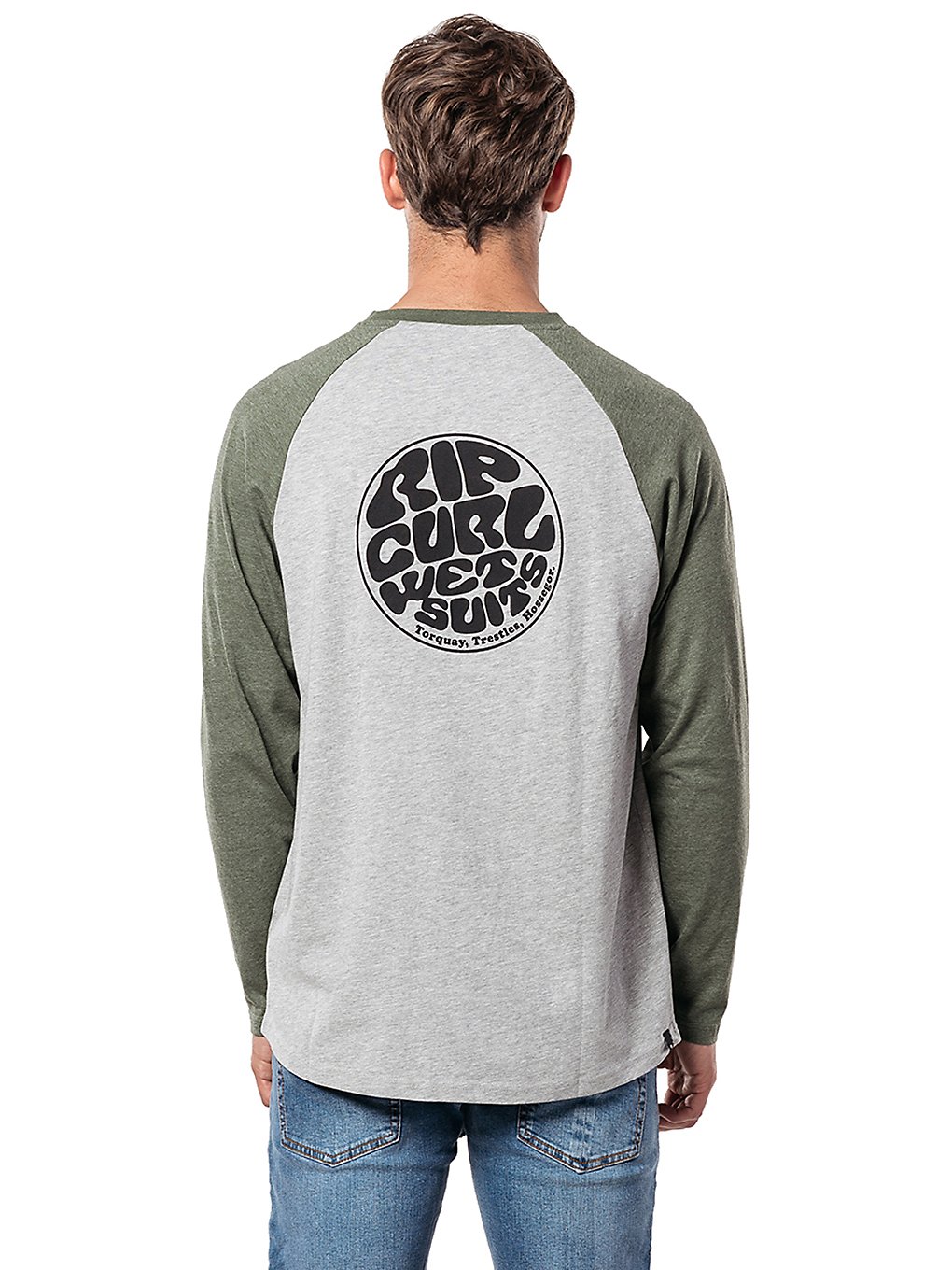 Rip Curl The Wetty Long Sleeve T-Shirt cement marle