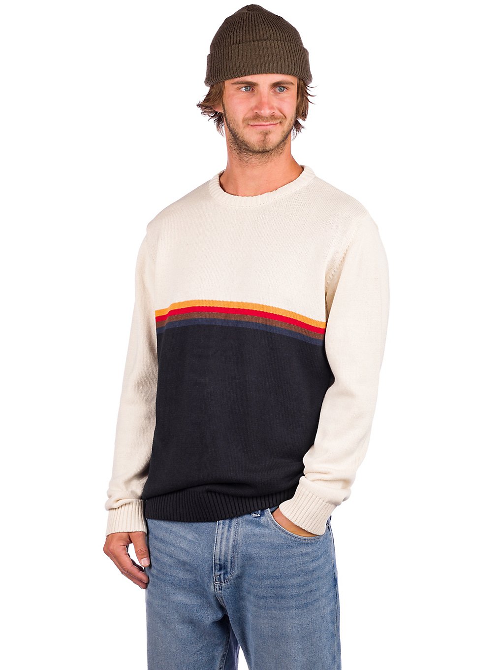 Rip Curl Surf Revival Pullover blanc