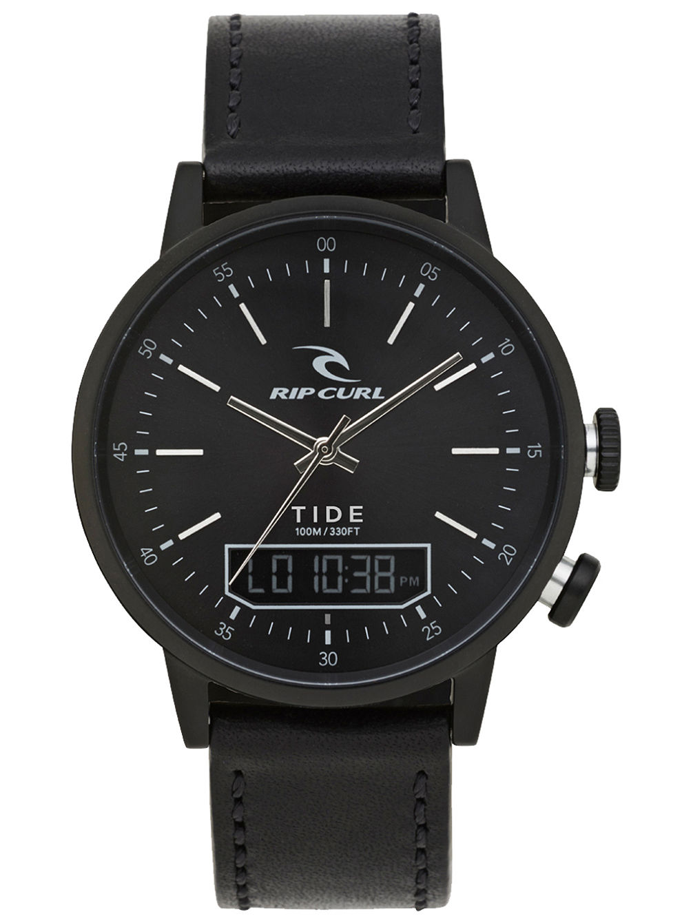 Drake Tide Digital Leather Horloge