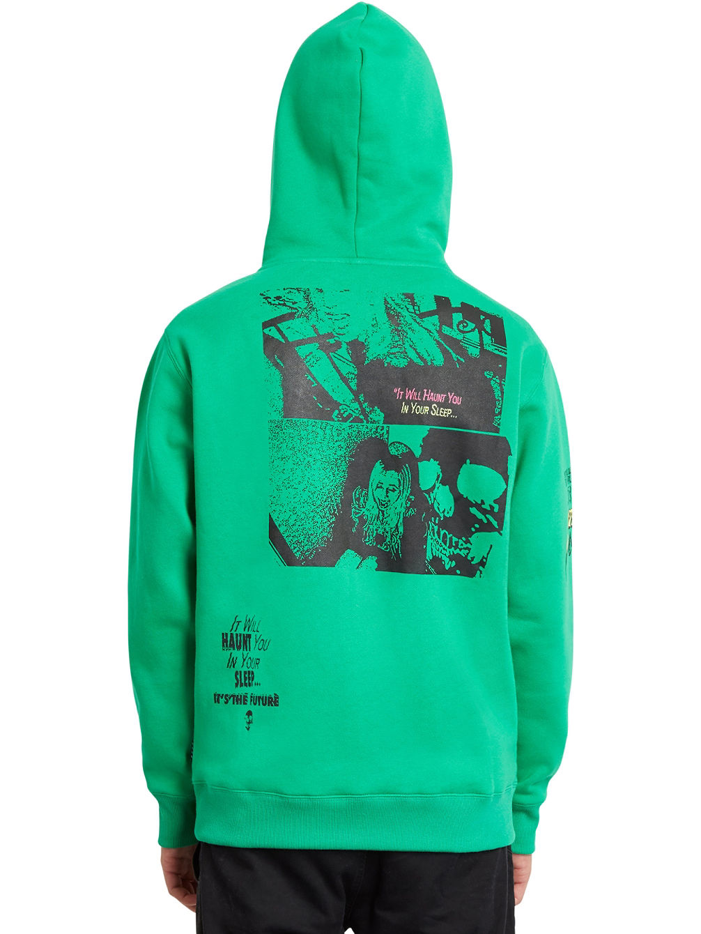 Volcom Bits of Brain BSC LS Maglietta a Maniche Lunghe Uomo