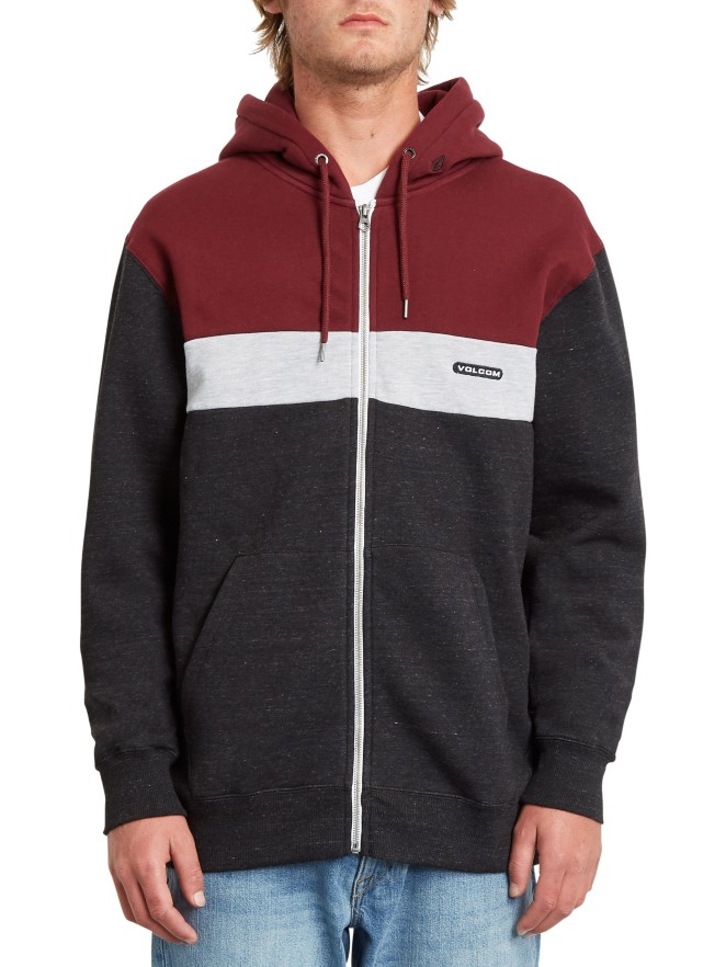 Volcom Sngl Stn Div Mikina s kapucí na zip