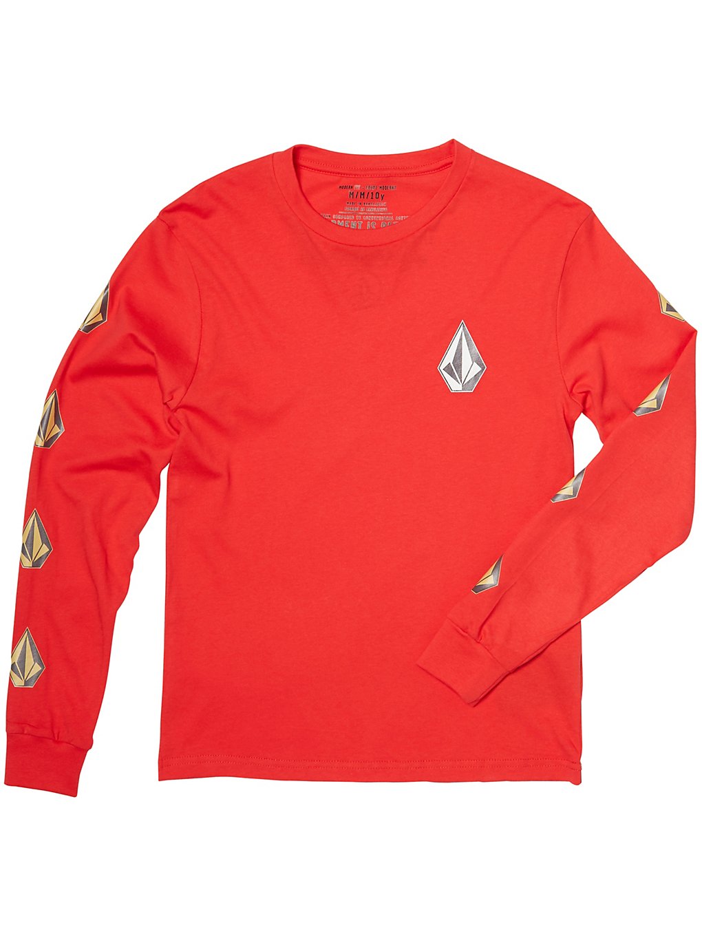 Volcom Deadly Stone Bsc Longsleeve T-Shirt rouge
