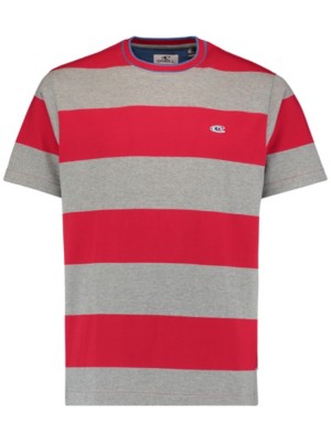O'Neill Block Stripe T-Shirt rød