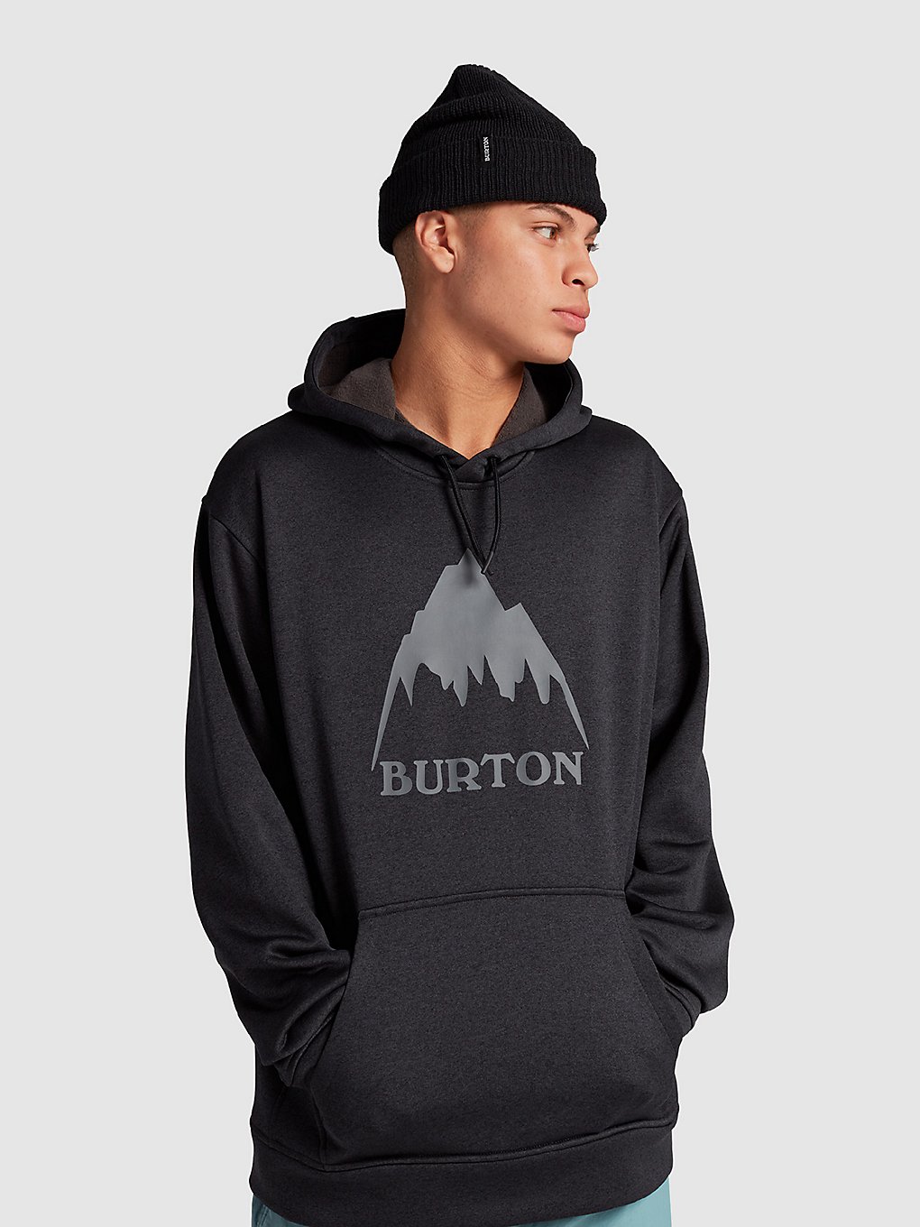 Burton Oak Hoodie true black heather kaufen