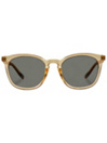 Le Specs Fine Specimen Blonde Sunglasses
