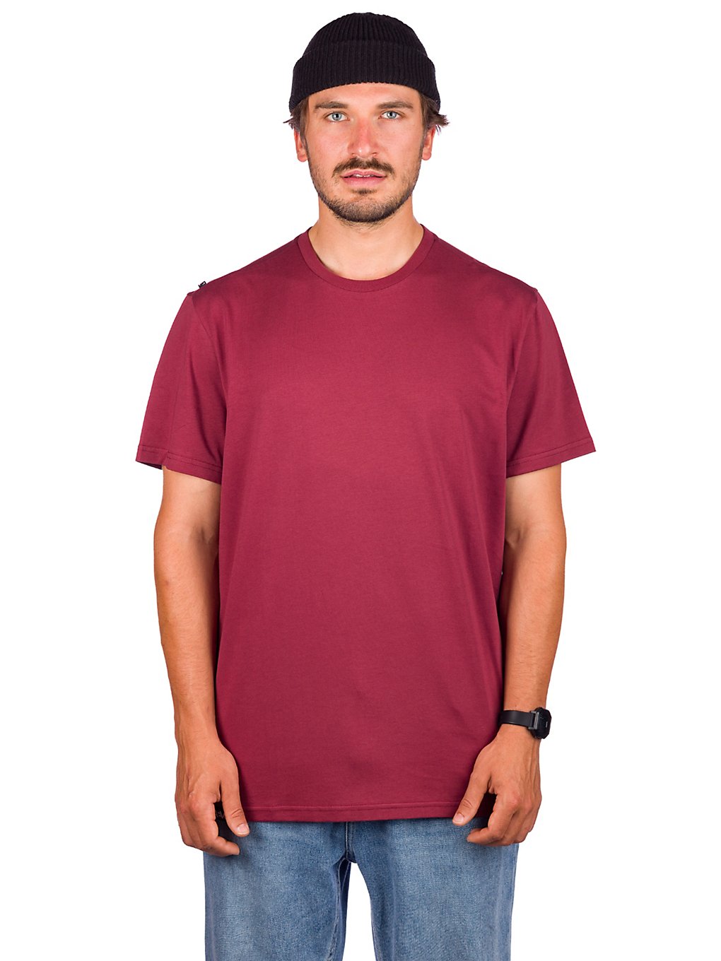 AEVOR Base T-Shirt oxblood red