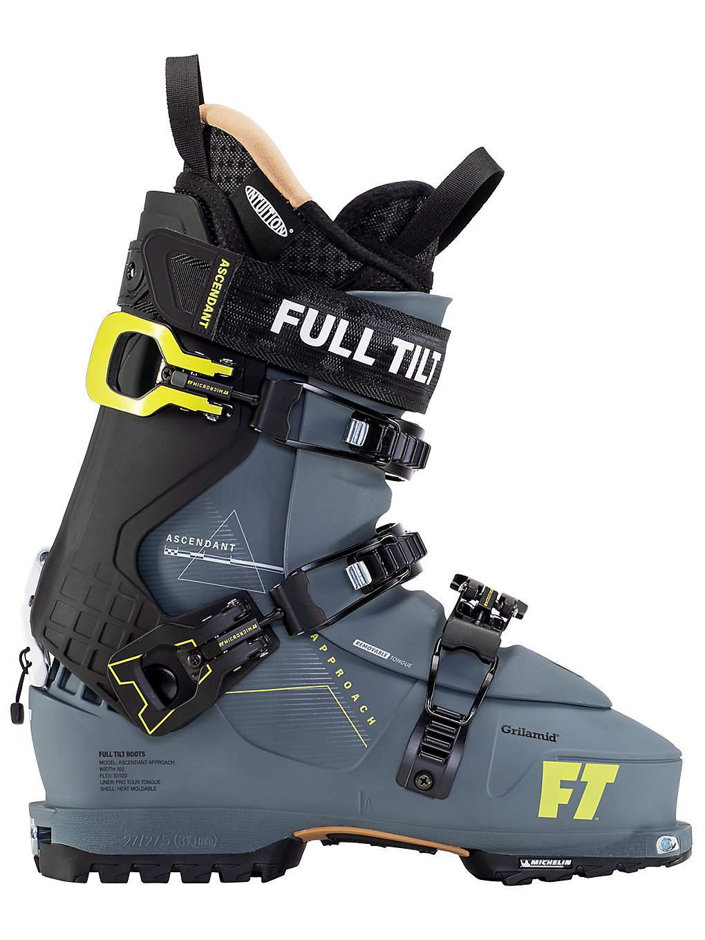 Full Tilt Ascendant Approach Michelin/Grip Walk 2021 Ski Boots grey