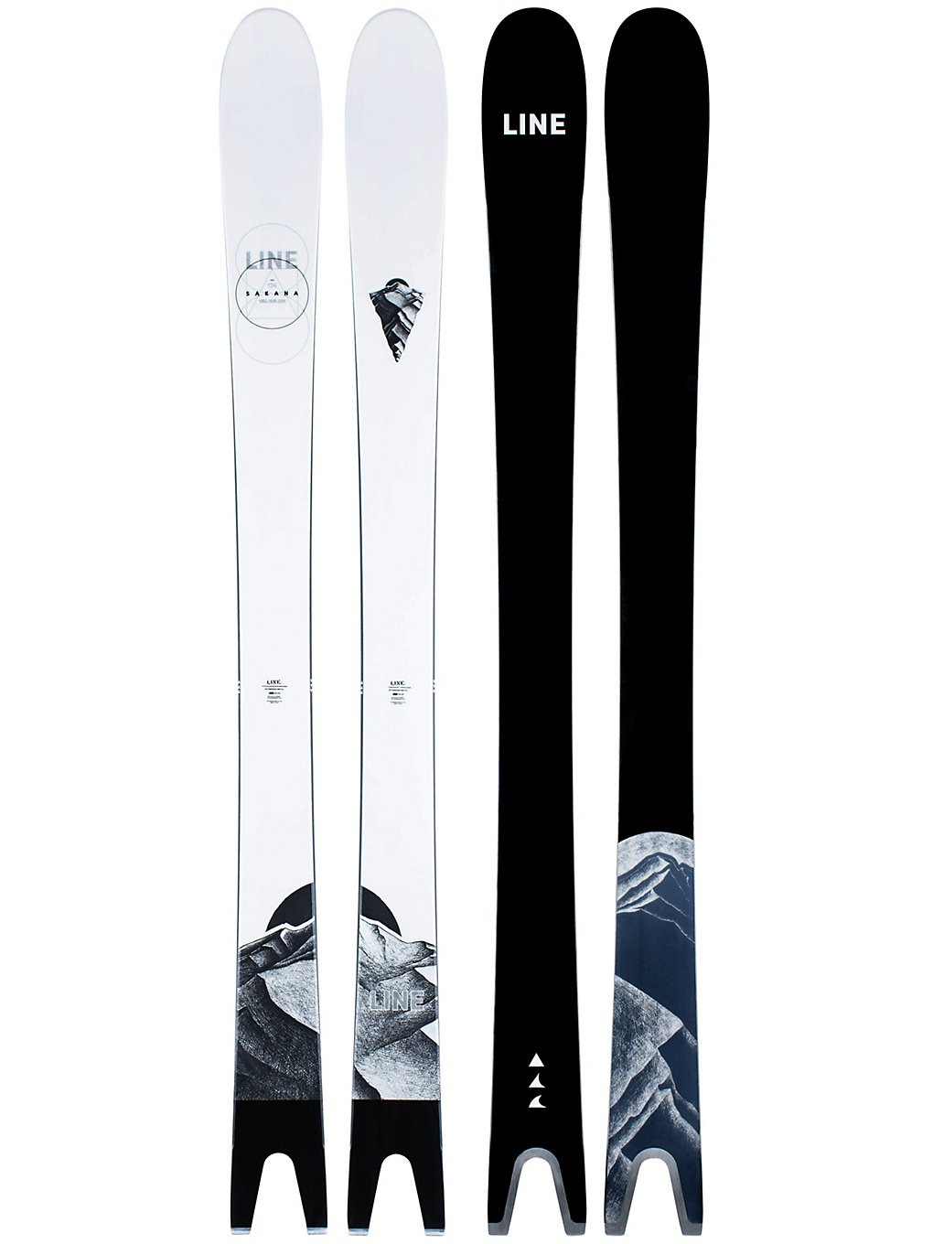 Line Sakana 105mm 181 2021 Skis design