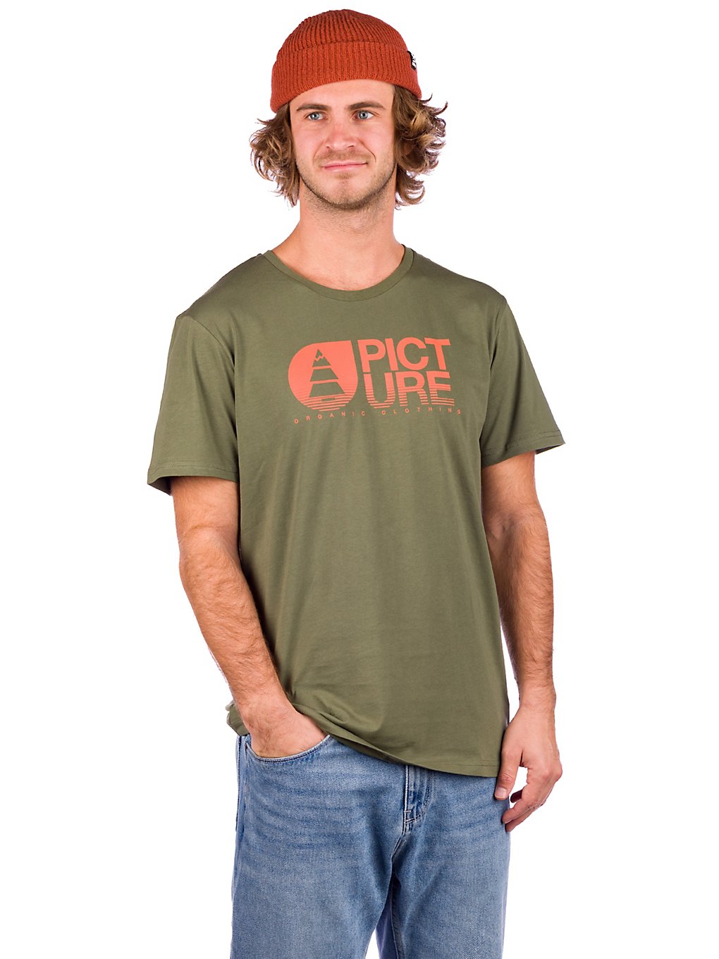 Picture Basement Dusk T-Shirt army green