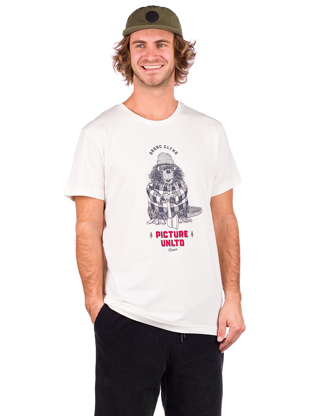 Picture Castroy T-Shirt white