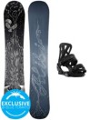 Alibi Snowboards Soulfire 140 + Burton Smalls L 2021 Conjunto Snowboard