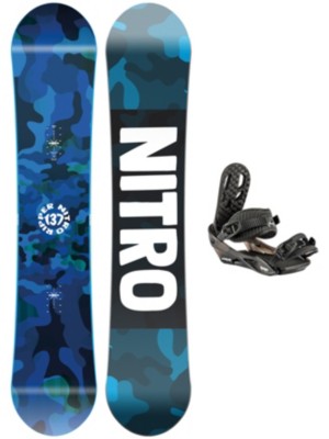 snowboard enfant/junior NITRO RIPPER YOUTH BLUE, Power core, Radial  sidecut, FLAT/rocker 