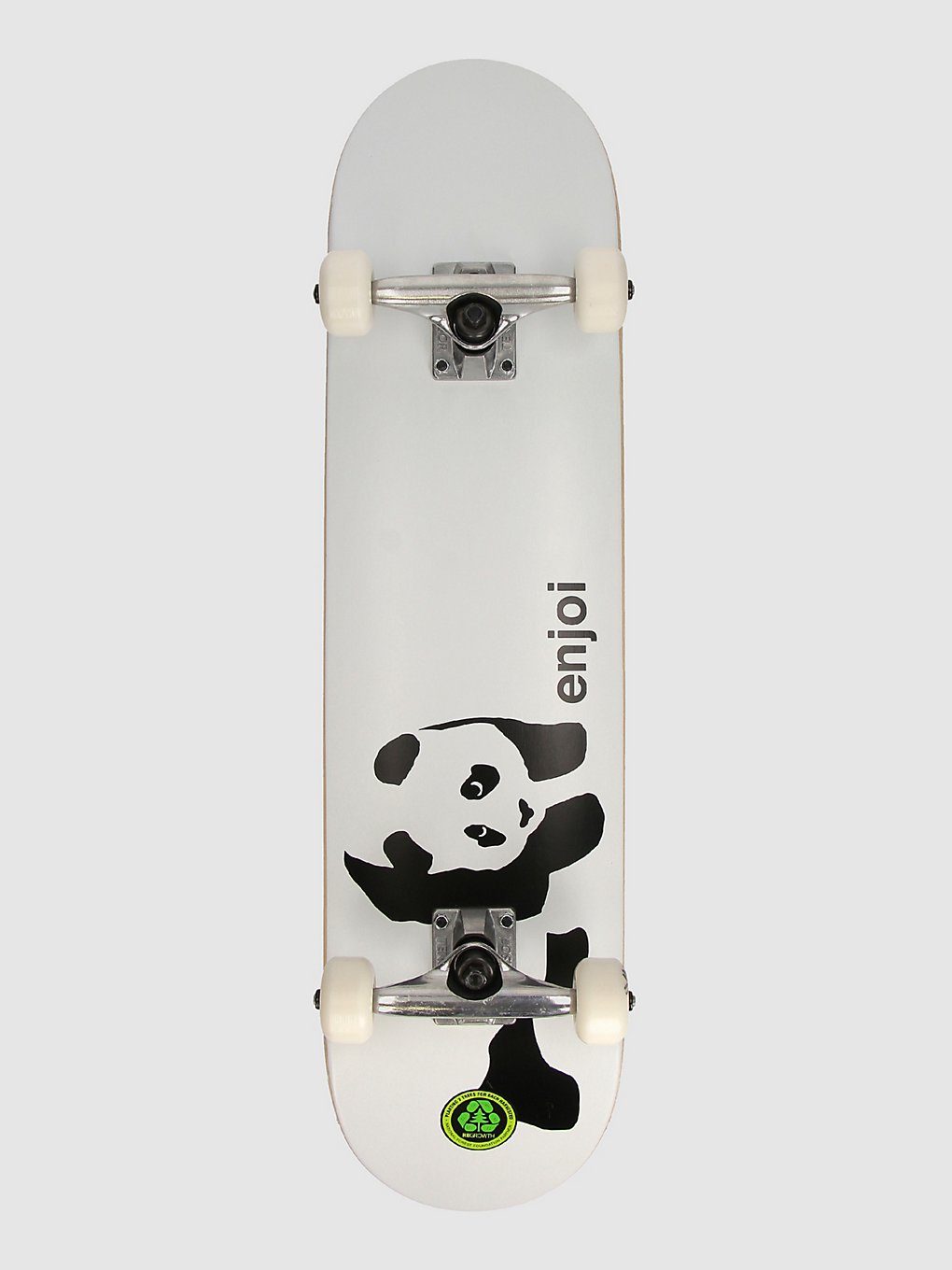 Enjoi Whitey Panda FP 7.75" Skateboard white kaufen