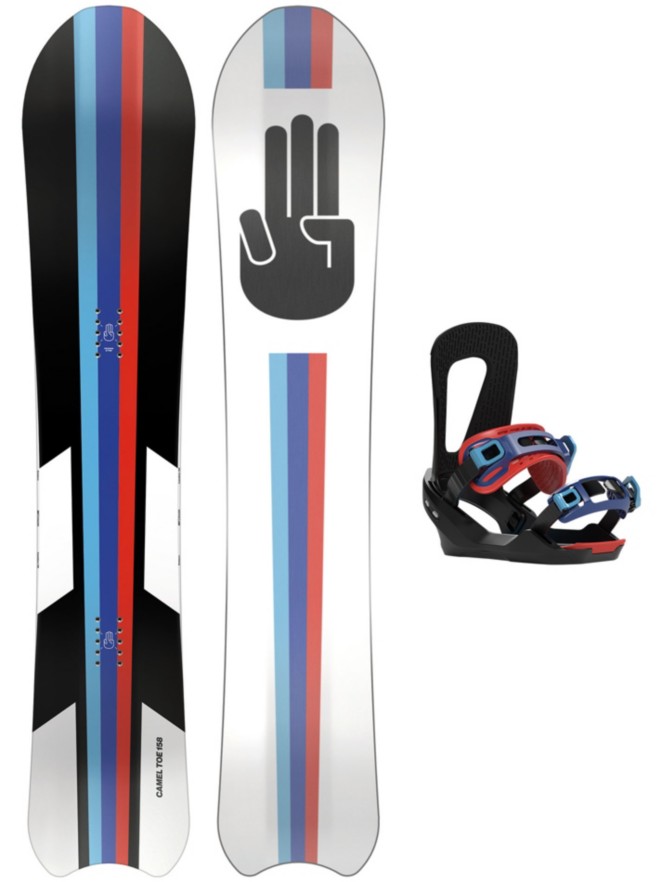 Bataleon Camel Toe 158 + Camel Toe L 2021 Conjunto Snowboard