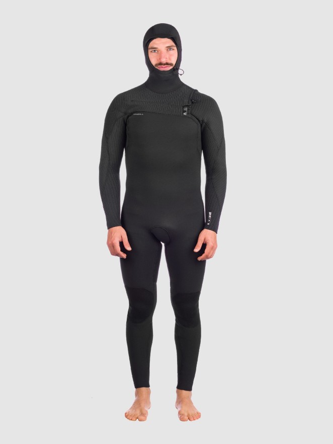 O'Neill Hyperfreak 5/4+ Chest Zip Hooded Wetsuit