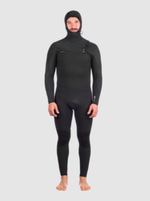 O'Neill Hyperfreak 5/4+ Chest Zip Hooded M&auml;rk&auml;puku
