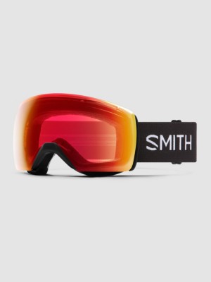 Photos - Ski Goggles Smith Skyline XL Black Goggle everyday red mirror 