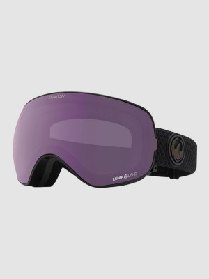 Photos - Ski Goggles Dragon X2s Split  Goggle ll violet + ll purple ion (+Bonus Lens)