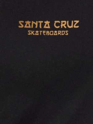 santa cruz lucky cat t shirt