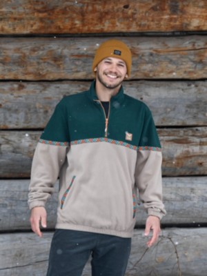 Monte Noe Troyer Hoddie com fecho