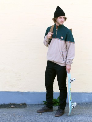 Monte Noe Troyer Hoddie com fecho