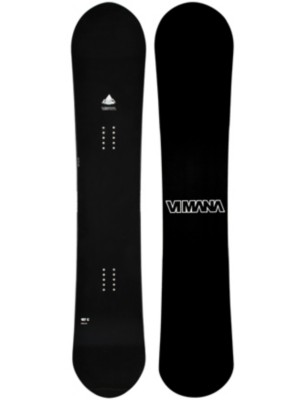 solid black snowboard