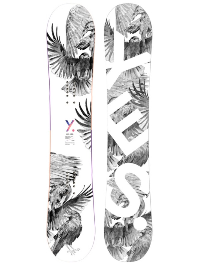 YES Hel Yes. 155 2021 Snowboard