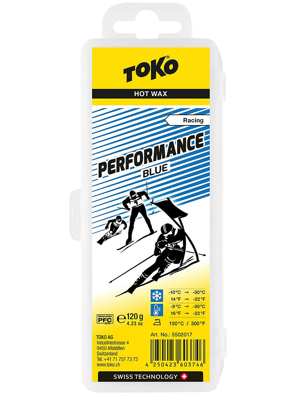 Toko Performance 120G -9°C / -30°C Wax bleu