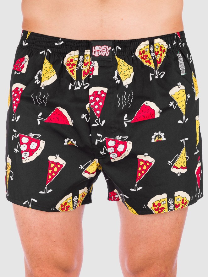 Lousy Livin Pizza Boxer