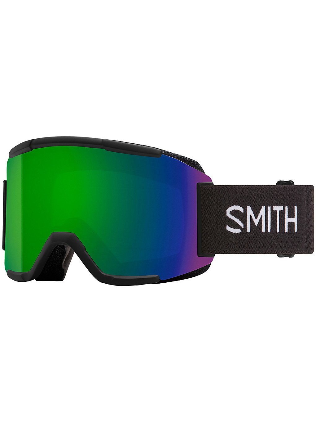 Smith Squad Black(+Bonus Lens) Goggle sun green mirror+yellow kaufen