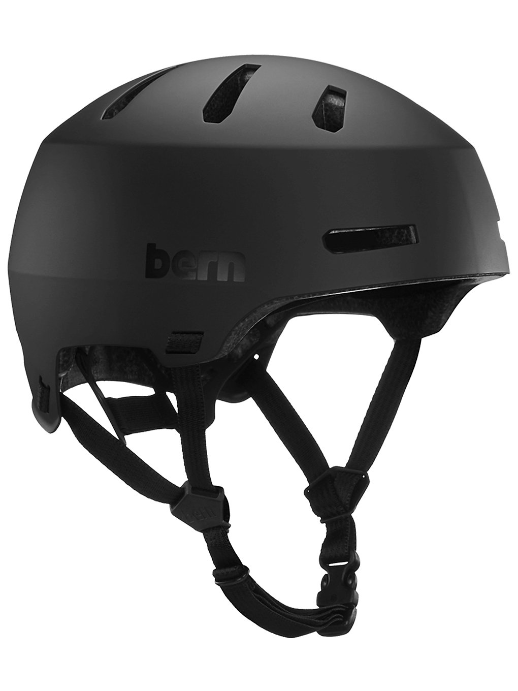 Bern Macon 2.0 Helmet matte black/black liner