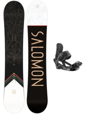 bizon Verlichten Parameters Salomon Sight 166W + Trigger X 2021 Snowboard set bij Blue Tomato kopen