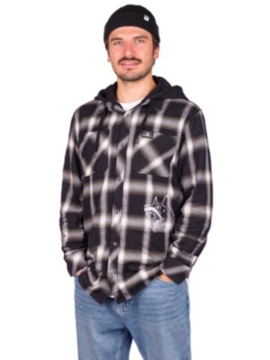 Lurking Class K-9 Hooded Flannel Paita