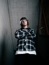 Lurking Class K-9 Hooded Flannel Camicia