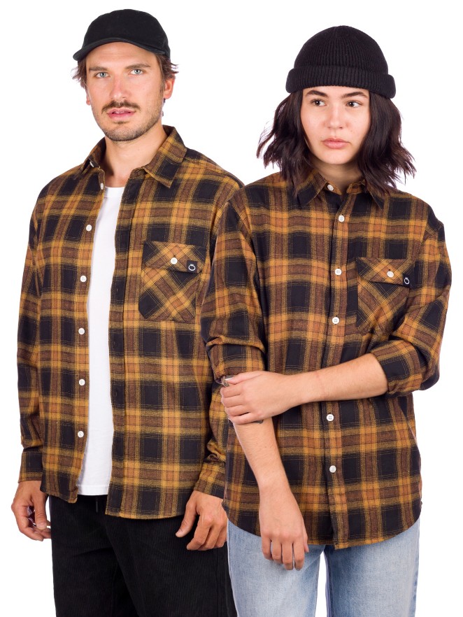 Blue Tomato Plaid Flannel Paita