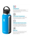 Hydro Flask 32Oz Wide Flex Cap Bottiglia