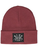 Roses Woven Patch Beanie