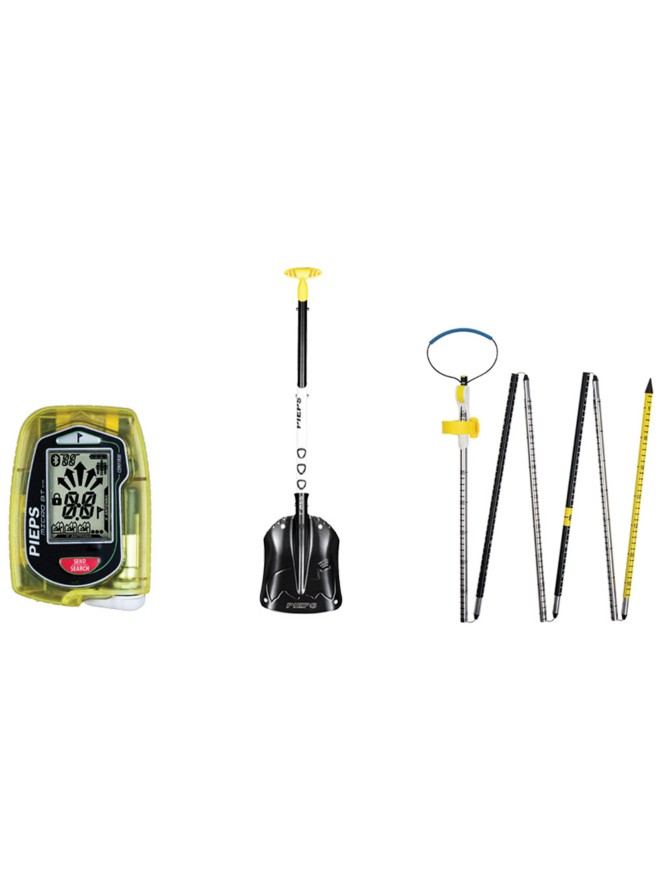 PIEPS Micro BT Button Set (Micro BT Button, ShovelT640, ProbeAlu26 LVS-Gerät