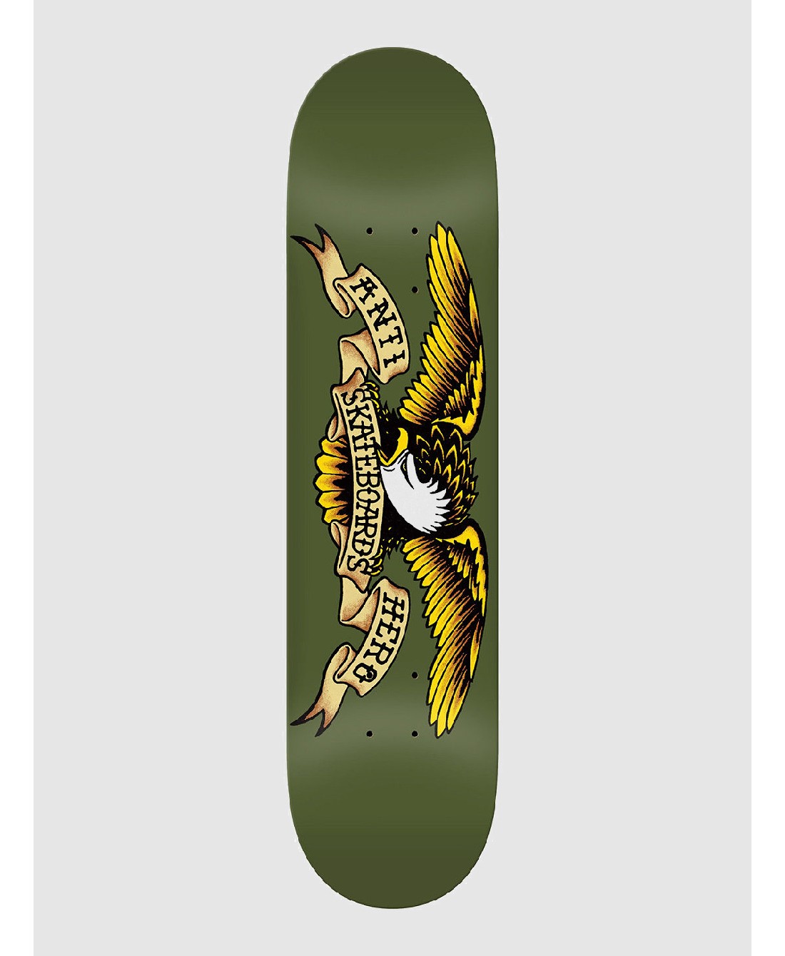 Antihero Classic Eagle 8.38" Skateboard Deck olive