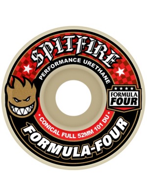 Spitfire Formula 4 101D Conical Full 53mm Wheels red print kaufen