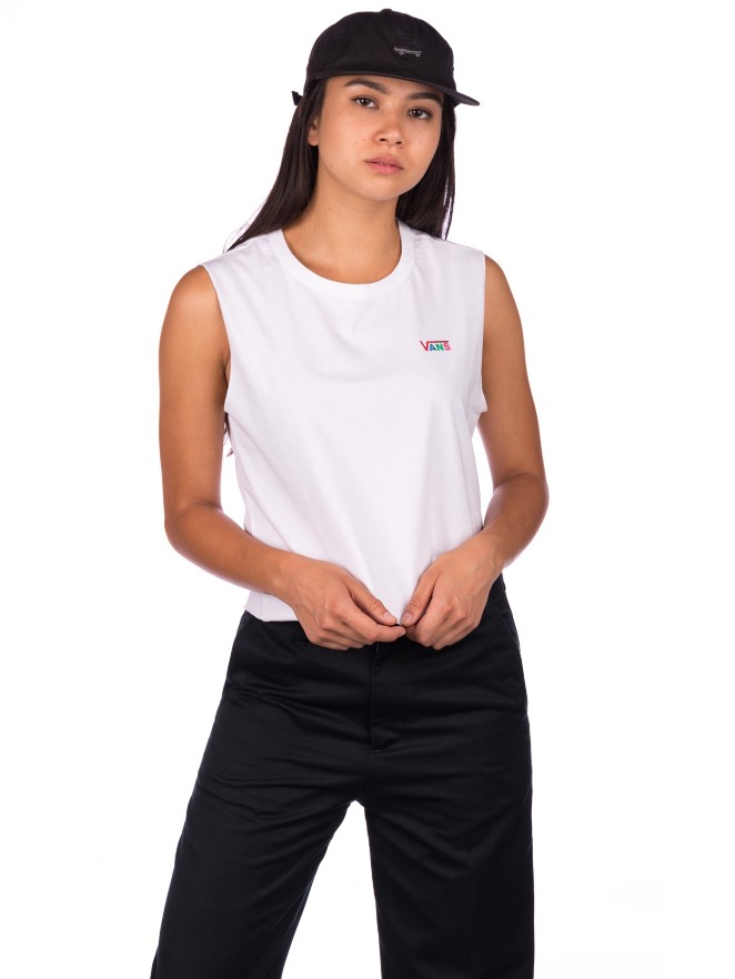 Vans Junior V Muscle Crop Canotta