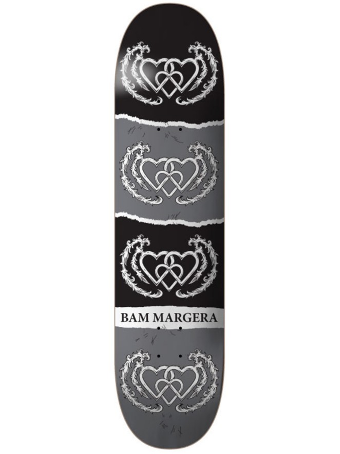 Heart Supply Bam Margera Three Hearts 8″ Skateboard Deck