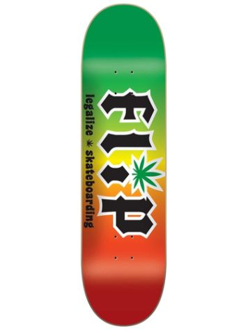 Flip HKD Legalize Rasta 8.25&quot; Skateboard Deck