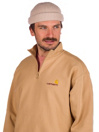 Carhartt WIP Half Zip American Script Half-Zip Sweater