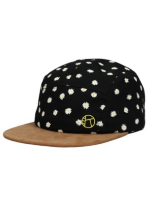 black/flowerprint - black